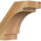 Ekena Millwork 4"W x 8"D x 8"H Merced Rough Sawn Knee Brace, Western Red Cedar BRC04X08X08MRC00RWR - alternate 1